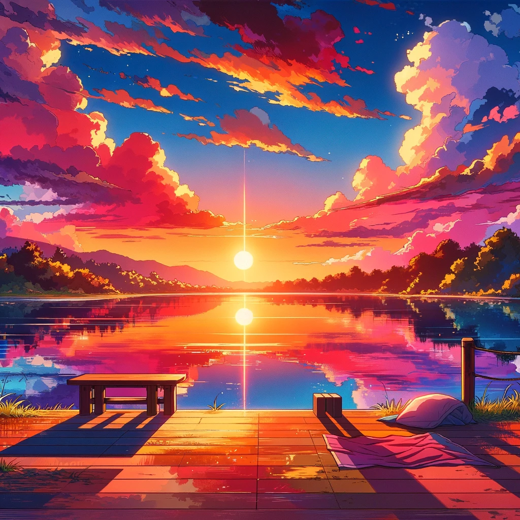 Visual analogy: experiencing music with perfect pitch is like seeing a sunset in full vibrant color