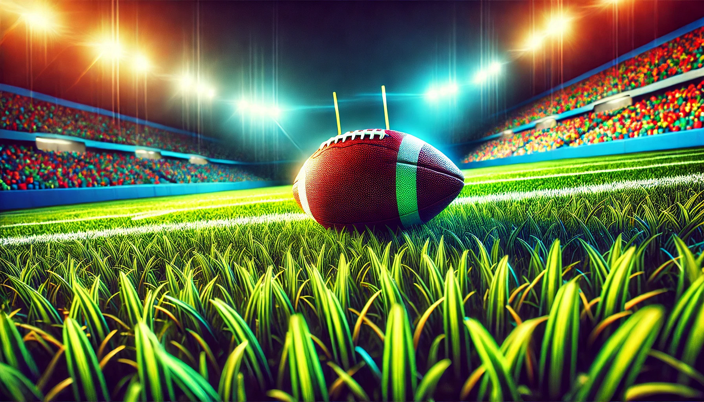 A neighbor's TV showing a football game, illustrating the difference between standard and HD perception as an analogy for perfect pitch