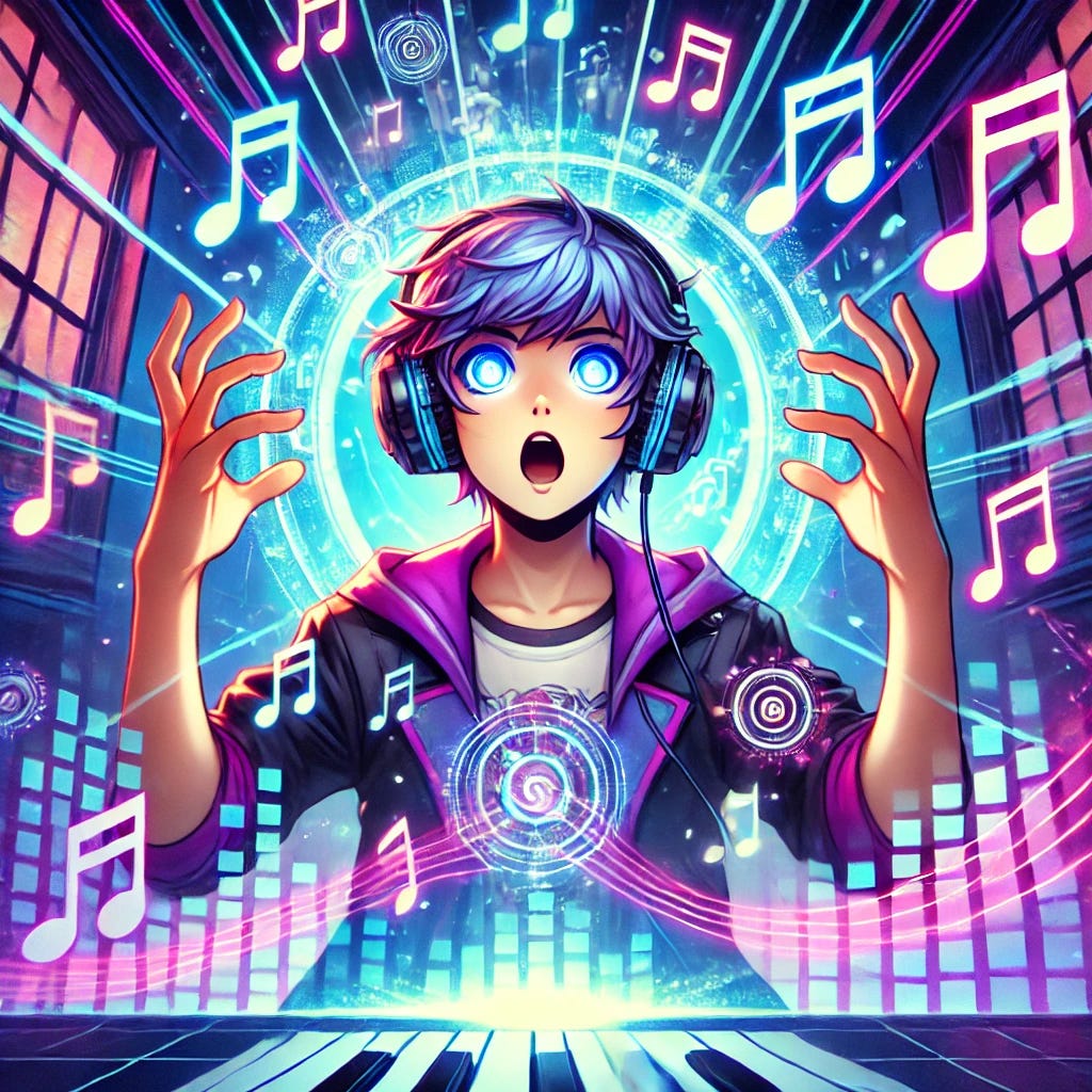 A graph showing adult musicians' progress in learning perfect pitch, representing a new era for music learners