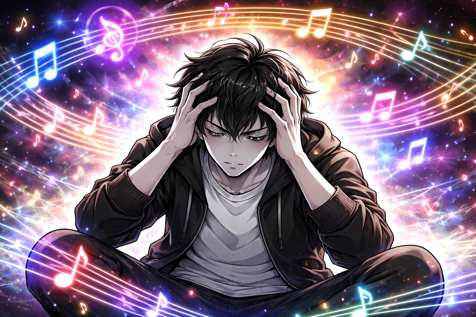 Visual representation of pitch mnemonics connecting songs to musical notes