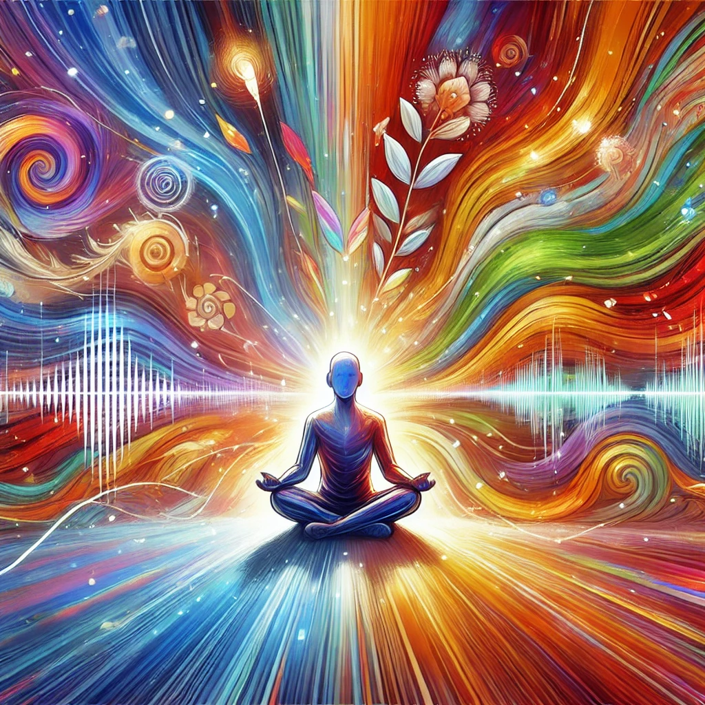 Illustration representing the gradual journey of learning perfect pitch