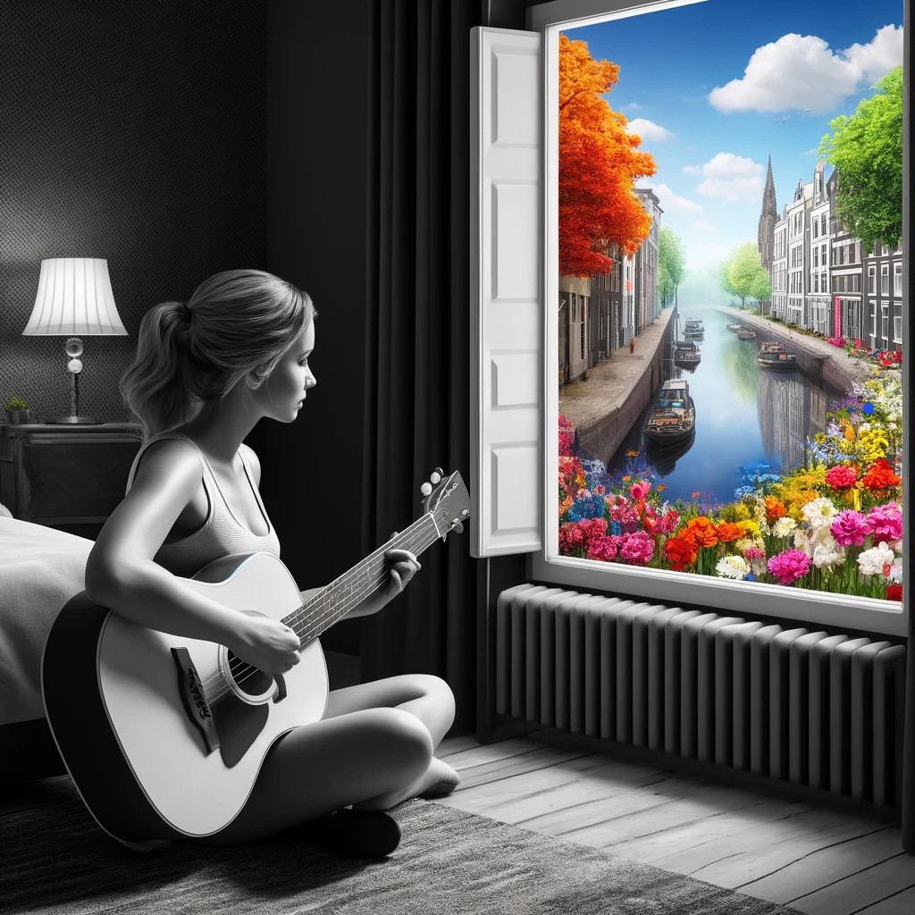 Color awareness illustration